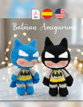 Batman Amigurumi Patrón  ESPAÑOL / ENGLISH